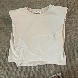 Babaton Muscle Tank with Shoulder Pads